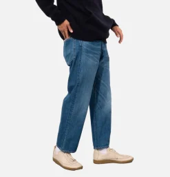 ORDINARY FITS Loose Ankle Denim Used Blue* Jeans