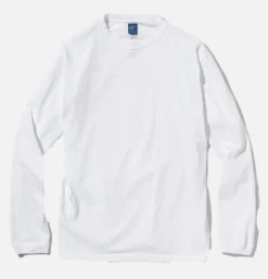 GOOD ON Ls Crew Tee White* T-shirts