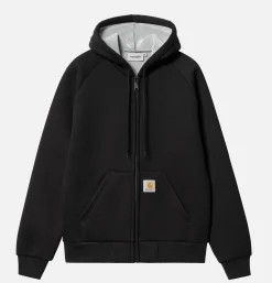 CARHARTT WIP Lux Hooded Jacket Black* Sweatshirts & Fleeces