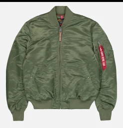 ALPHA INDUSTRIES Ma-1 Bomber Sage Green* Coats & Jackets