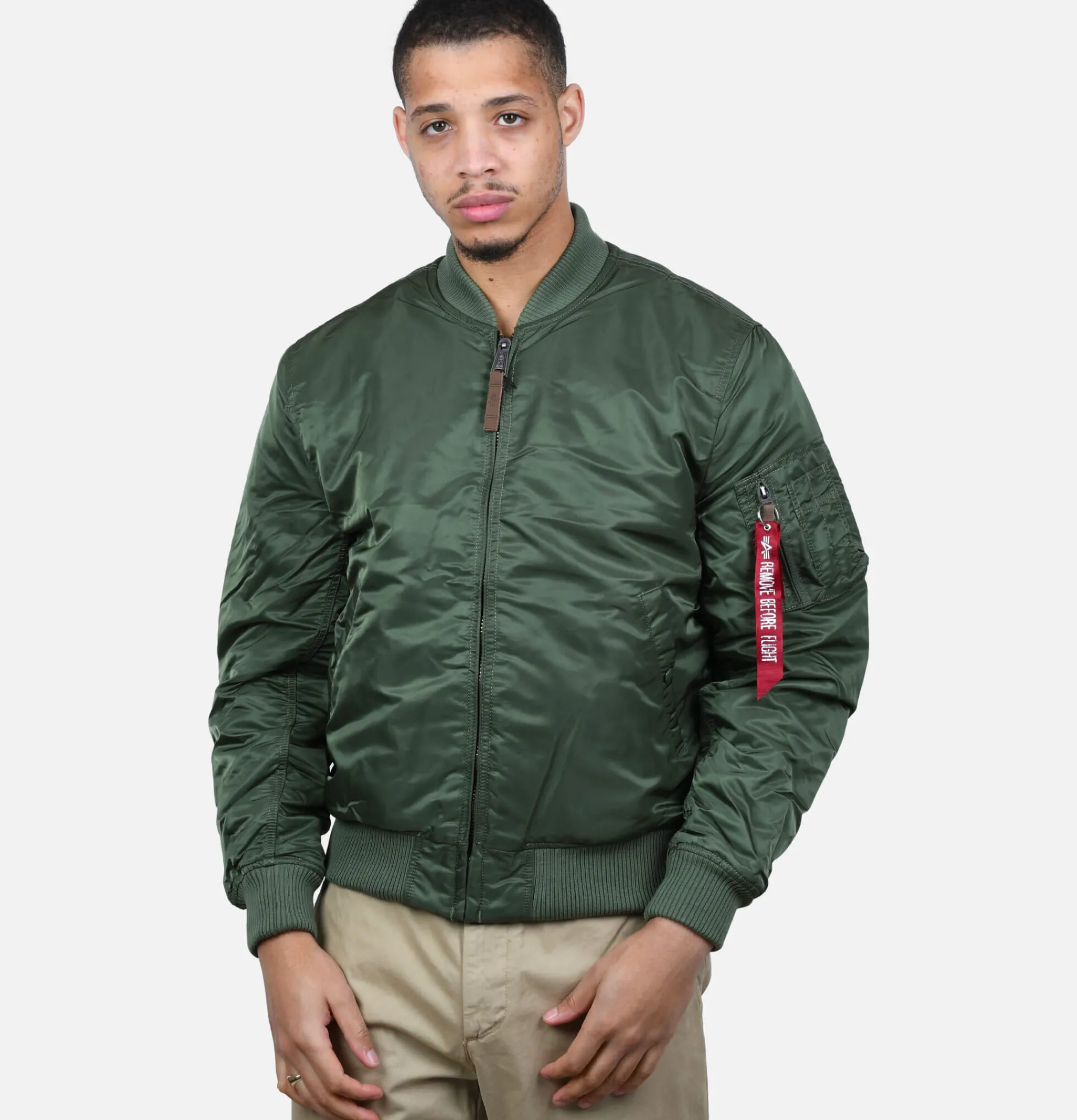 ALPHA INDUSTRIES Ma-1 Bomber Sage Green* Coats & Jackets