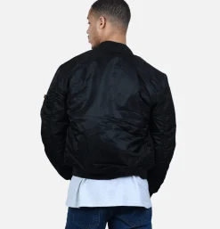 ALPHA INDUSTRIES MA-1 Flight Bomber Black* Coats & Jackets