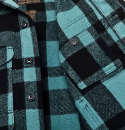 FILSON Mackinaw Cruiser Wool Faded Blue* Veste