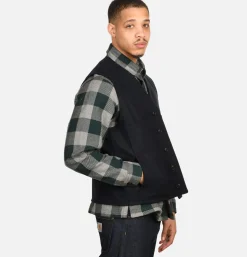FILSON Mackinaw Wool Vest Charcoal* Veste