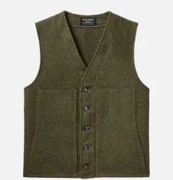 FILSON Mackinaw Wool Vest Forest Green* Veste