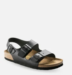 BIRKENSTOCK Milano Black Sandals*Women Sandales|Sandals
