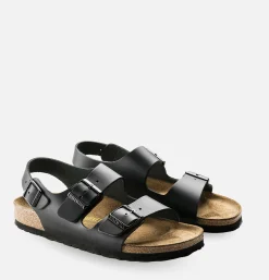 BIRKENSTOCK Milano Black Sandals*Women Sandales|Sandals