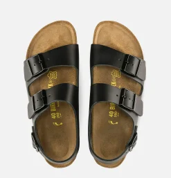 BIRKENSTOCK Milano Black Sandals*Women Sandales|Sandals