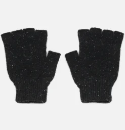 ROBERT MACKIE Mittens Donegal Sheelin Black gloves* Gloves • Beanies • Scarves