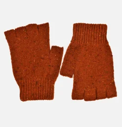 ROBERT MACKIE Mittens Shin Donegal Rust* Gloves • Beanies • Scarves