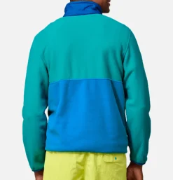 PATAGONIA M's Microdini Zip P/o Vessel Blue* Sweatshirts & Fleeces