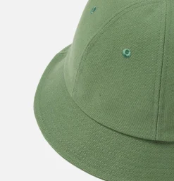 UNIVERSAL WORKS Naval Hat Canvas Birch Green* Caps & Hats