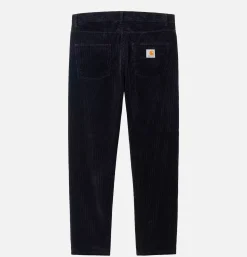 CARHARTT WIP Newel Cord Pant Dark Navy* Trousers