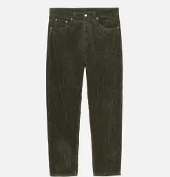 CARHARTT WIP Newel Pant Corduroy Office Green* Trousers