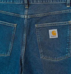CARHARTT WIP Newel Short Blue Stone Washed* Shorts