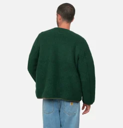 COLDBREAKER Nordeen Cardigan Dark Green* Sweatshirts & Fleeces