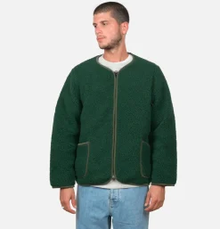 COLDBREAKER Nordeen Cardigan Dark Green* Sweatshirts & Fleeces