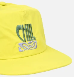 SUBLIME Nylon Emb 5panel Cap Lime* Caps & Hats