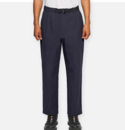 GOLDWIN One Tuck Tap Ankle Dark Navy* Trousers
