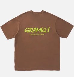 GRAMICCI Original Freedom Tee Pigment Brown* T-shirts