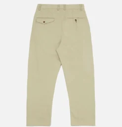 UNIVERSAL WORKS Pant Double Pleated Stone* Chinos|Trousers
