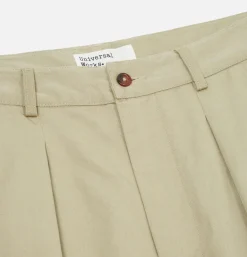 UNIVERSAL WORKS Pant Double Pleated Stone* Chinos|Trousers