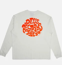 DEUS Paradigm Ls Tee Wintage White* T-shirts