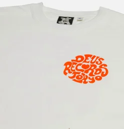 DEUS Paradigm Ls Tee Wintage White* T-shirts