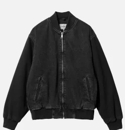 CARHARTT WIP Paxon Bomber Black* Coats & Jackets