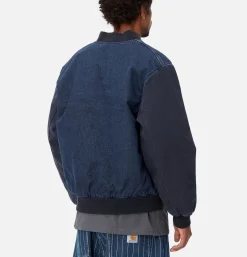 CARHARTT WIP Paxon Bomber Navy Stone Washed* Veste