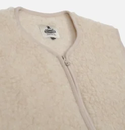 COLDBREAKER Pepitco Vest Beige* Sweatshirts & Fleeces