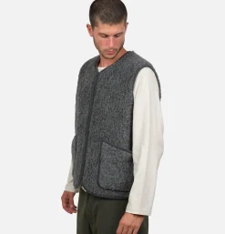 COLDBREAKER Pepitco Vest Graphite* Sweatshirts & Fleeces