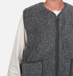 COLDBREAKER Pepitco Vest Graphite* Sweatshirts & Fleeces