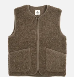COLDBREAKER Pepitco Vest Khaki* Sweatshirts & Fleeces