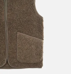 COLDBREAKER Pepitco Vest Khaki* Sweatshirts & Fleeces