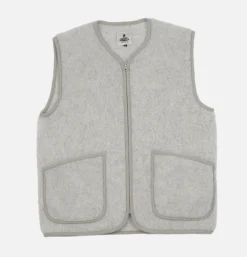 COLDBREAKER Pepitco Vest Light Grey* Sweatshirts & Fleeces