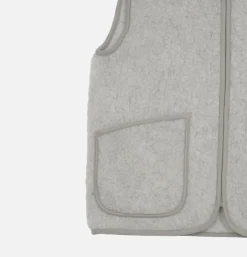 COLDBREAKER Pepitco Vest Light Grey* Sweatshirts & Fleeces