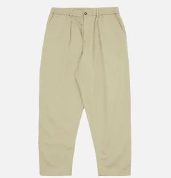 UNIVERSAL WORKS Pleated Track Pant Stone* Trousers