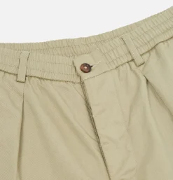 UNIVERSAL WORKS Pleated Track Pant Stone* Trousers