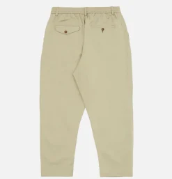 UNIVERSAL WORKS Pleated Track Pant Stone* Trousers