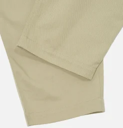 UNIVERSAL WORKS Pleated Track Pant Stone* Trousers