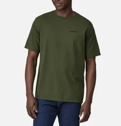PATAGONIA P6-logo Tee Torrey Pine Green* T-shirts