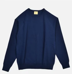 NITTO KNITWEAR Pull Sevan Navy* Knitwear