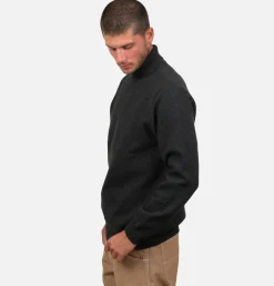 NITTO KNITWEAR Pull Youri Col Roule Charcoal* Knitwear