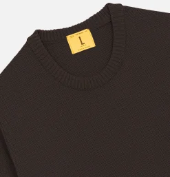 NITTO KNITWEAR Pull Youri Round Neck Marron* Knitwear