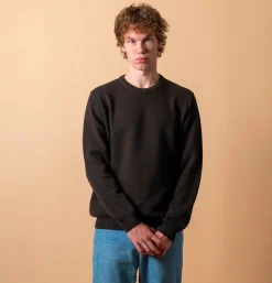 NITTO KNITWEAR Pull Youri Round Neck Marron* Knitwear