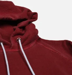 GOOD ON Pullover Hood Sweat Red* Sweatshirts & Fleeces