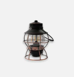 BAREBONES Railroad Lantern Bronze USB* Outdoor