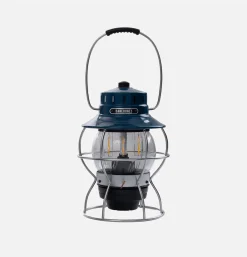 BAREBONES Railroad Lantern Ocean Blue* Outdoor