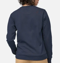 PATAGONIA Regenerative Sweat Smolder Blue* Sweatshirts & Fleeces